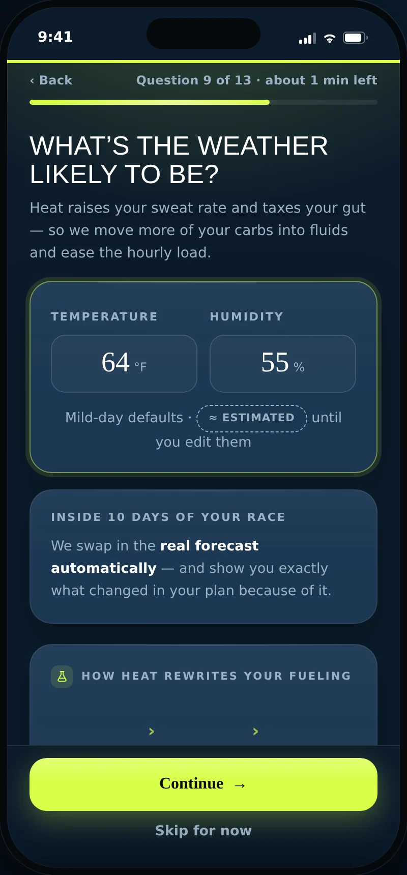 How heat rewrites your fueling: more sweat, carbs moved into fluid