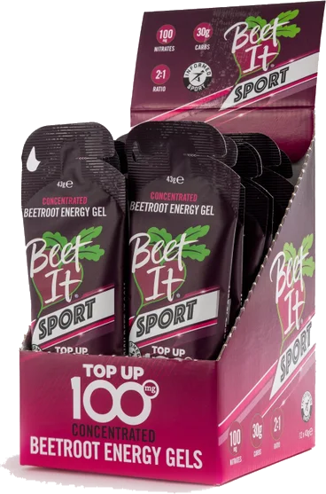 Beet It Top Up 100 Beetroot Energy Gel